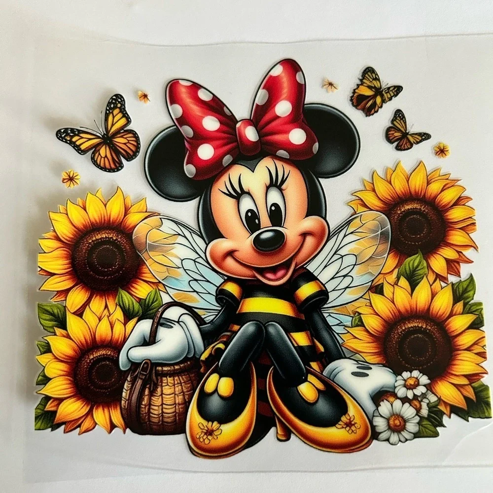 Minnie Sunflower Cup Decal 186